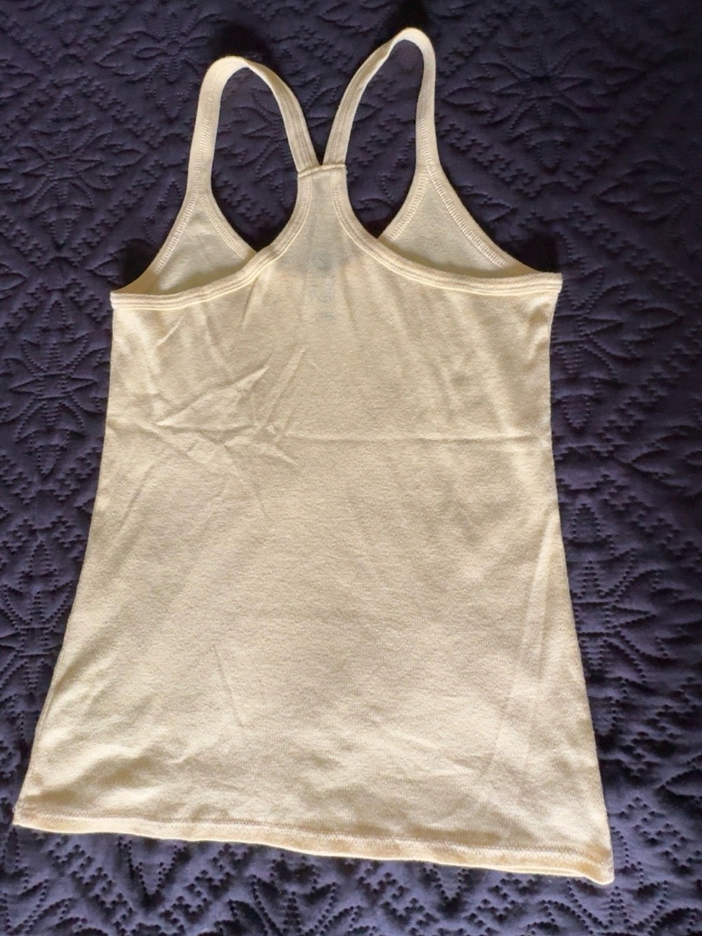 Roxy Pale Yellow Racerback Tank - Picture 2 of 3
